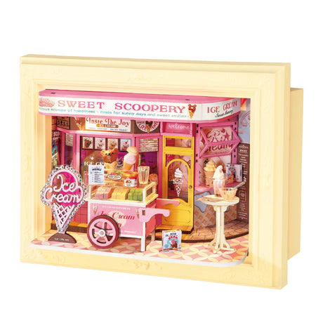 Rolife: Sweet Scoopery Ice Cream DIY Story Frames Puzzle Kit - (DP002)