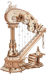 Rokr: Magic Harp DIY Miniature Puzzle Kit - (AMK71)