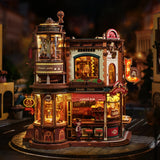 Rokr: Dream Coffee Factory DIY Miniature Puzzle Kit - (EAB02)