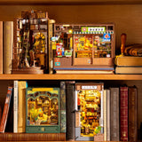 Rolife: Nostalgic Corner Shop DIY Book Nook Puzzle Kit - (TGE05)