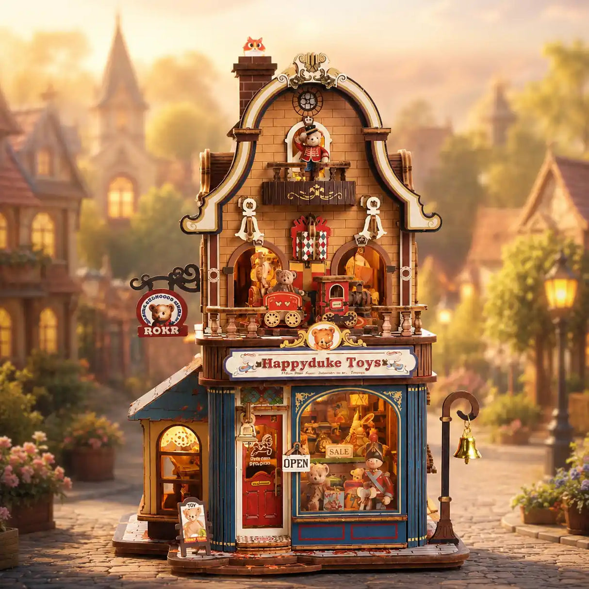 Rokr: Happyduke Toys DIY Miniature Puzzle Kit - (EAM01)
