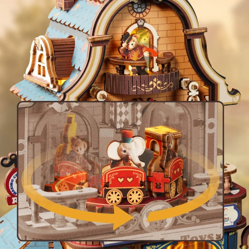 Rokr: Happyduke Toys DIY Miniature Puzzle Kit - (EAM01)