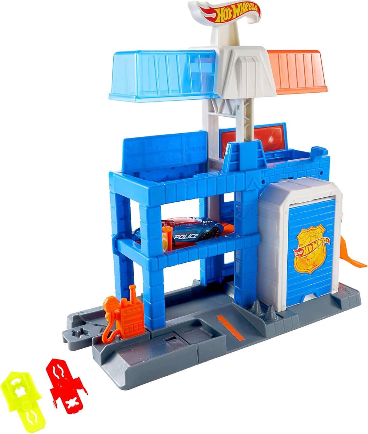 Hot Wheels: Downtown Police Tower Playset