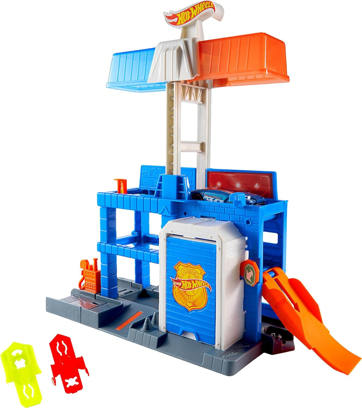 Hot Wheels: Downtown Police Tower Playset