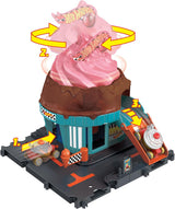 Hot Wheels: Downtown Ice Cream Swirl Playset
