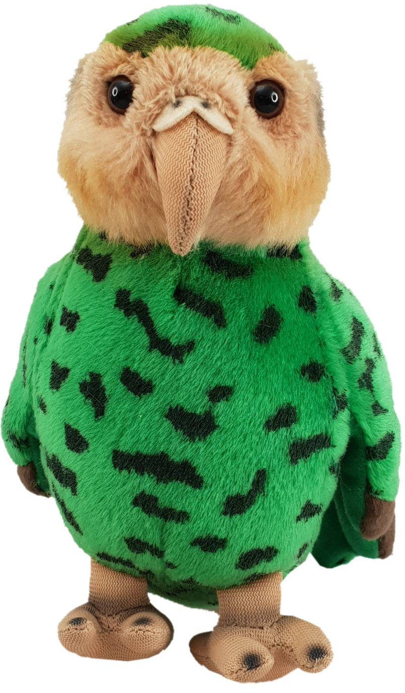 Kakapo Bird Plush with Sound (15cm)