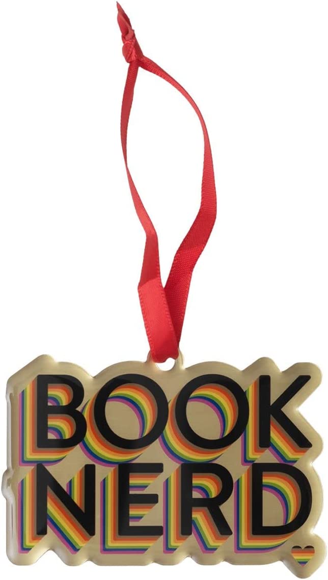 Book Nerd Pride Ornament