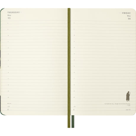 Moleskine: Limited Edition LOTR Diary - 12 Month Daily HC Large 2027