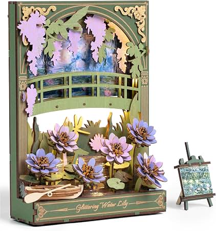 Rolife: Glittering Water Lily DIY Miniature Puzzle Kit - (TH001)