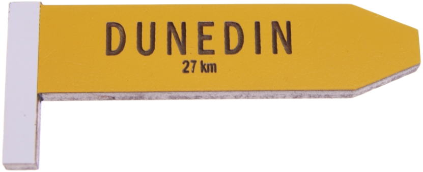 Ian Blackwell: Give Me A Sign Magnet - Dunedin