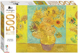 Mindbogglers Gold 500pc Jigsaw Puzzle - Van Gogh Sunflowers