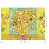Mindbogglers Gold 500pc Jigsaw Puzzle - Van Gogh Sunflowers