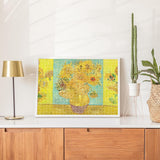 Mindbogglers Gold 500pc Jigsaw Puzzle - Van Gogh Sunflowers