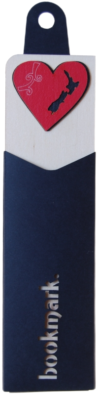 Ian Blackwell: Chapter Catcher Bookmark - Heart