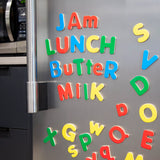 Melissa & Doug: Wooden Alphabet Magnets: 52 Pieces