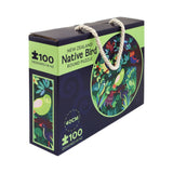 NZ Birds & Flora Round Puzzle - 100 Pieces
