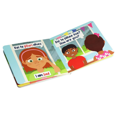 Te Reo Board Book - Feelings