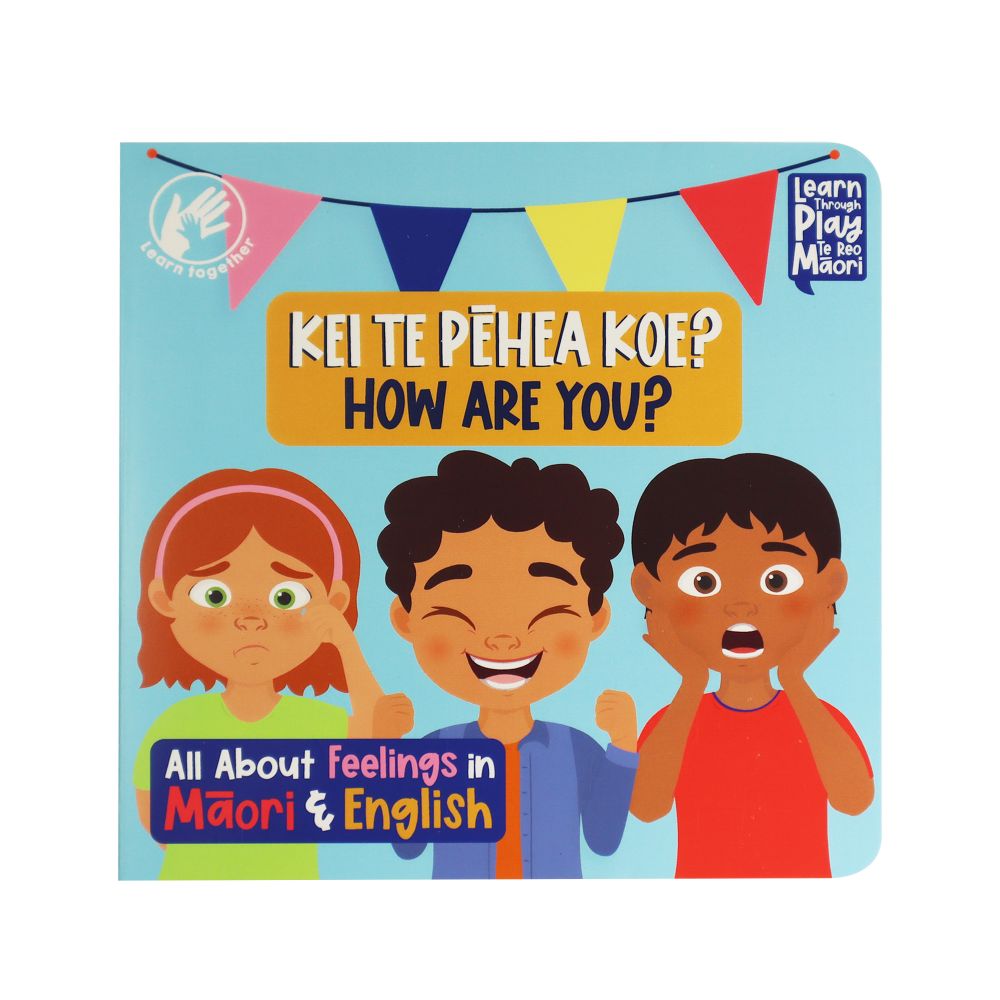 Te Reo Board Book - Feelings
