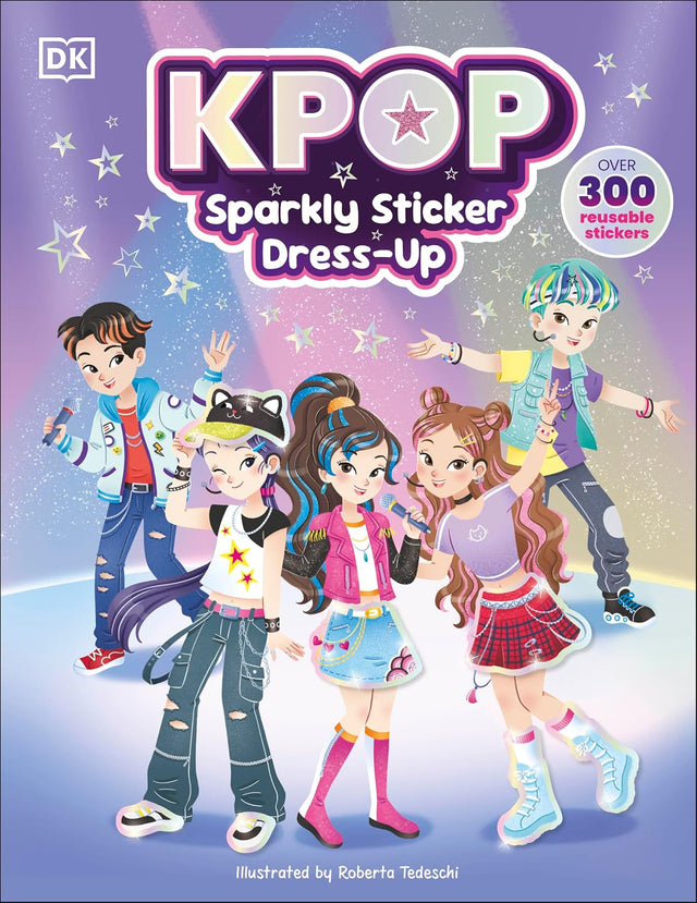 K-Pop Sparkly Sticker Dress-Up