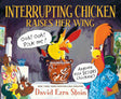 Interrupting Chicken Raises Her Wing