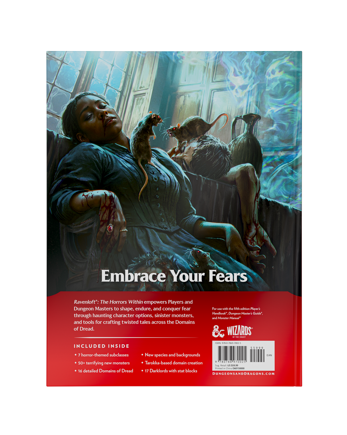 Dungeons & Dragons Ravenloft the Horrors Within Hardcover