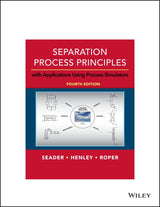 Separation Process Principles