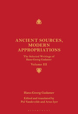 Ancient Sources, Modern Appropriations
