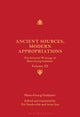 Ancient Sources, Modern Appropriations