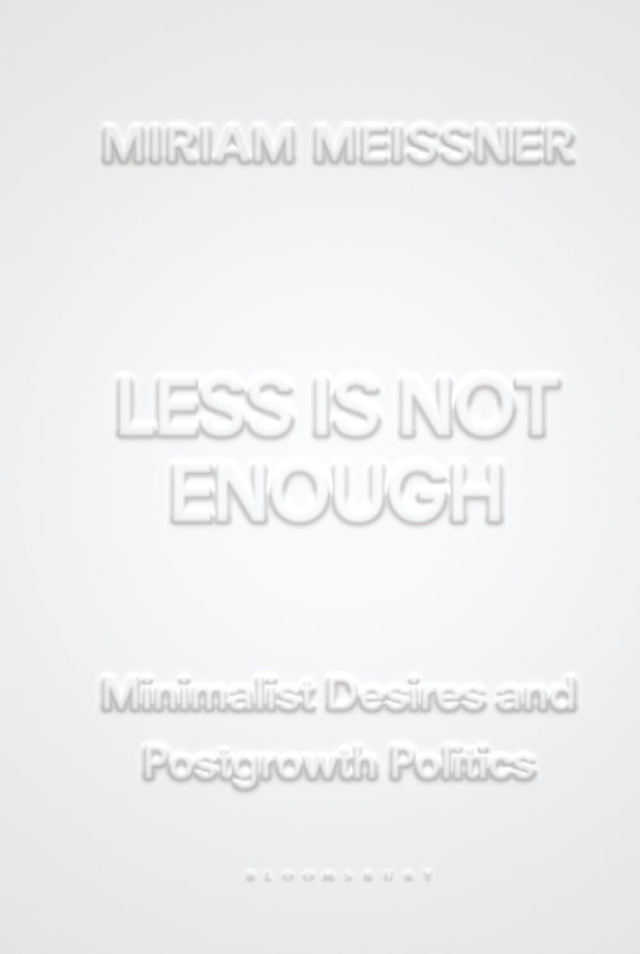 Less Is Not Enough