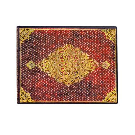 Golden Trefoil Unlined Hardcover Guest Book