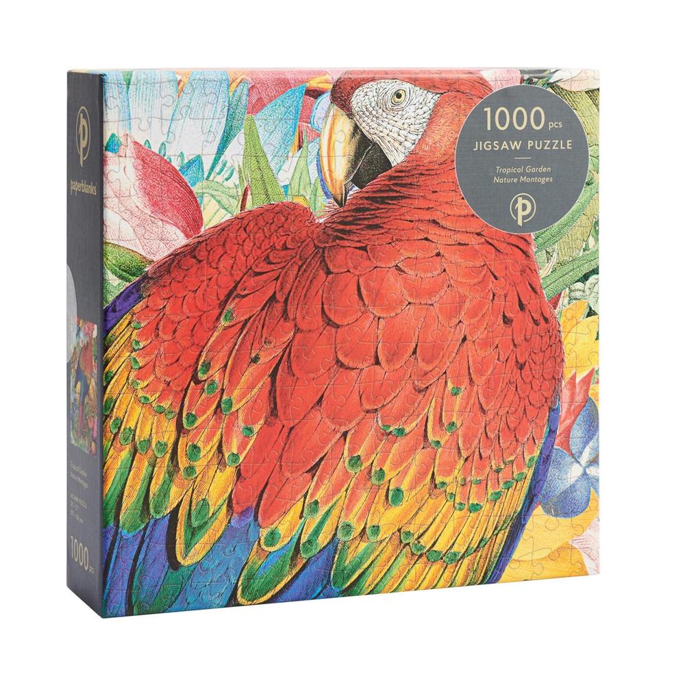 Tropical Garden Nature Montage Puzzle - 1000 Piece