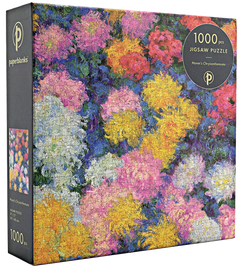 Monet’s Chrysanthemums 1000 Piece Jigsaw Puzzle