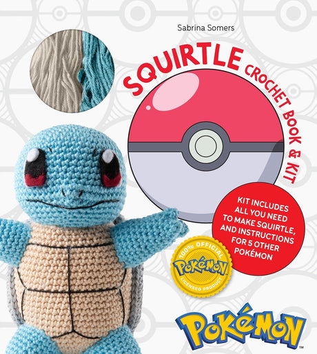 PokéMon Crochet Squirtle Book & Kit
