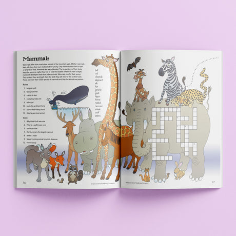 School Zone Activity Zone Crosswords