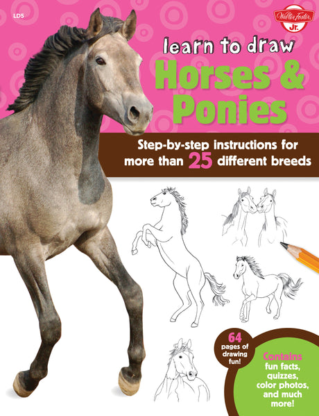 Learn to Draw Horses & Ponies