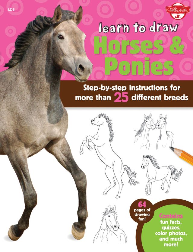 Learn to Draw Horses & Ponies