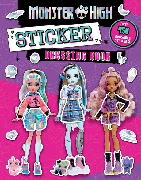 Monster High: Sticker Dressing Book (Mattel)