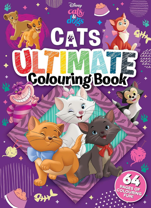 Disney Cats: Ultimate Colouring Book