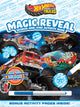 Hot Wheels Monster Trucks: Magic Reveal Search-and-Find Activity Book (Mattel)