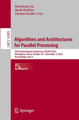 Algorithms and Architectures for Parallel Processing