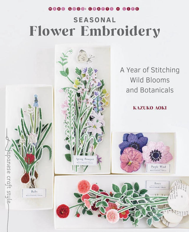 Seasonal Flower Embroidery