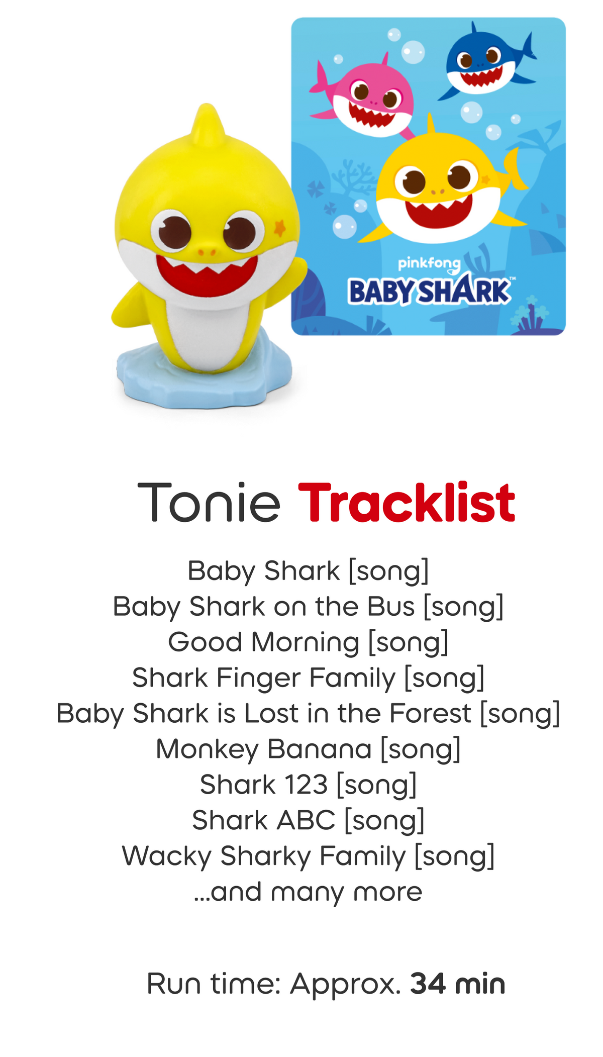 tonies: Pinkfong - Baby Shark Tonie Audio Character