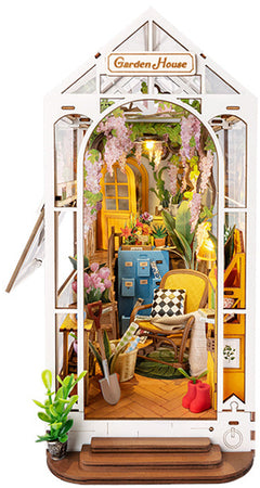 Rolife Flower House Book Nook DIY Miniature Puzzle - (TGB06)