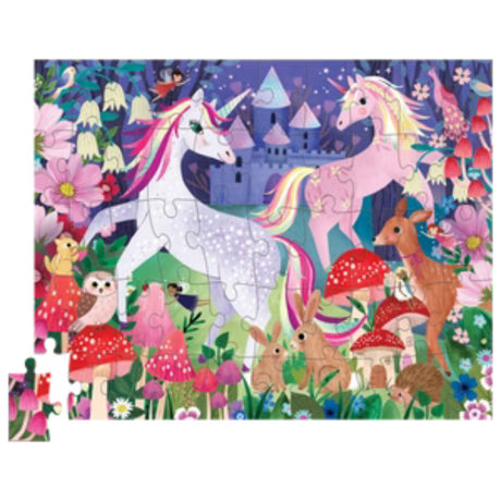 Crocodile Creek: Unicorn Castle Flat House Puzzle - 50pc