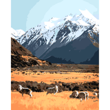 Kiwi Paint By Numbers - High Country Merinos
