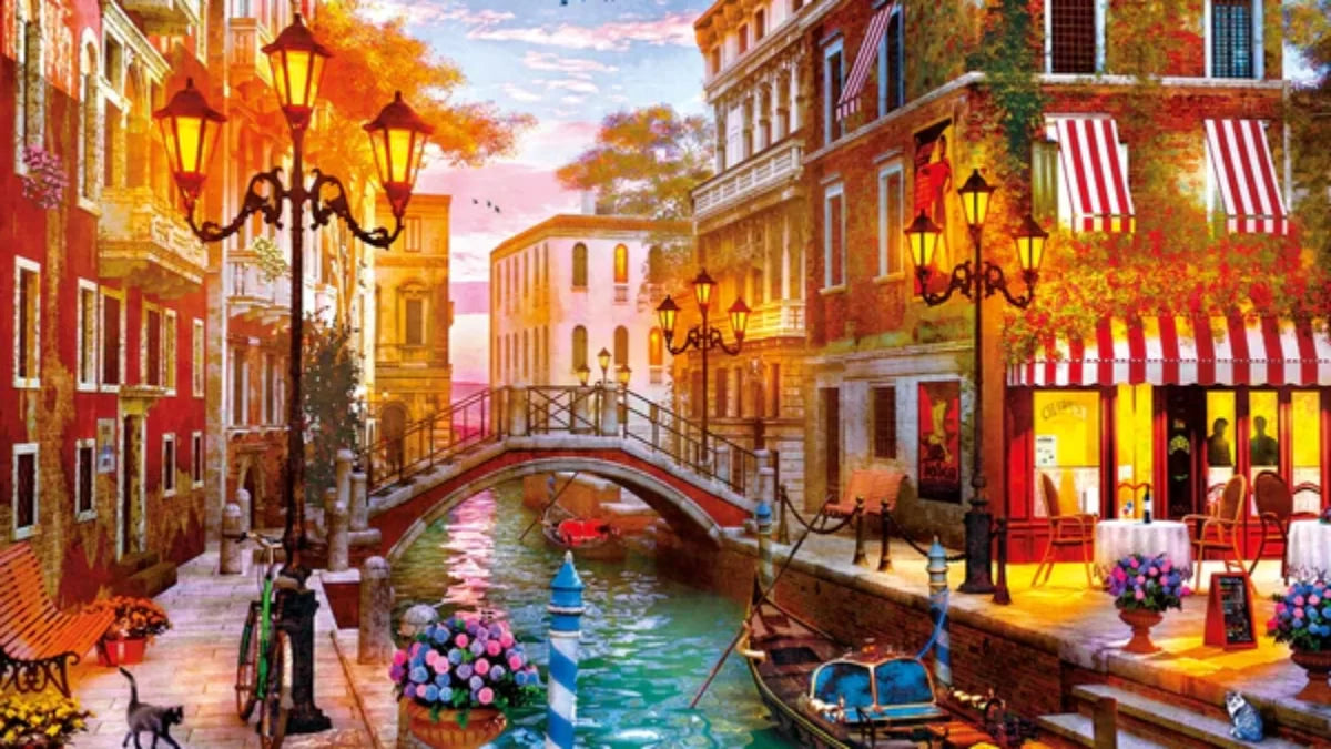 Clementoni: Sunset Over Venice Puzzle - 500pc