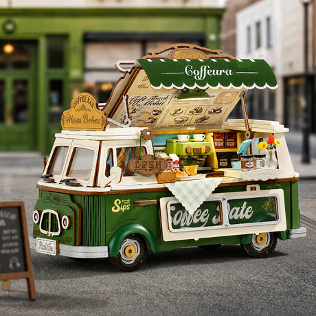 Rolife: Leo's Coffee Truck DIY Miniature Puzzle