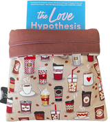 Pages & Pastries: Medium Book Sleeve - Coffee