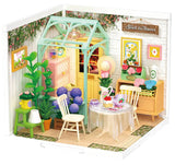 Rolife: Blooming Tea Garden - Super Creator Plastic DIY Miniature Puzzle