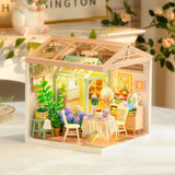 Rolife: Blooming Tea Garden - Super Creator Plastic DIY Miniature Puzzle